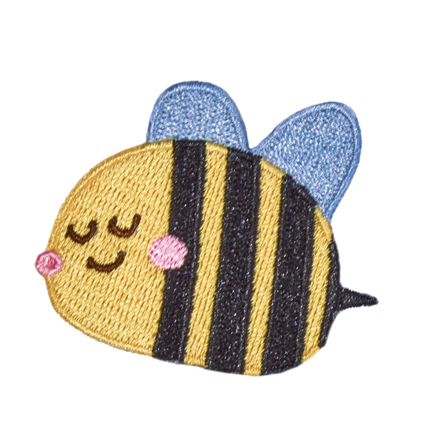 Bee swappable backpack patch from the Patchel Spring Friends collection