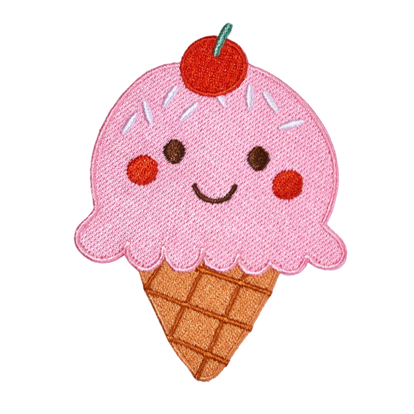 Ice cream backpack patch for the Patchel children's backpack from the Popcorn Pals collection